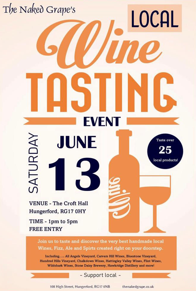 Local Wine Showcase Tasting | Hungerford